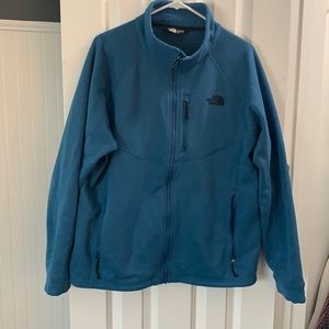 North Face Blue Zip
